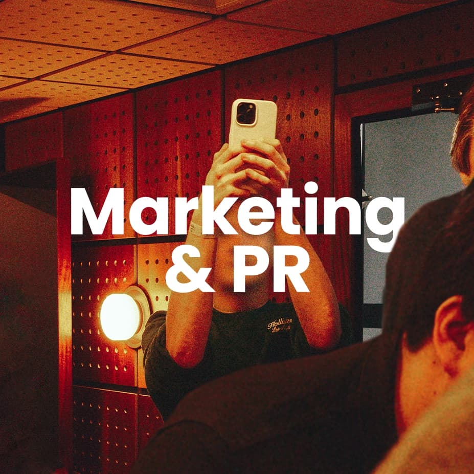 Live concert marketing and PR services