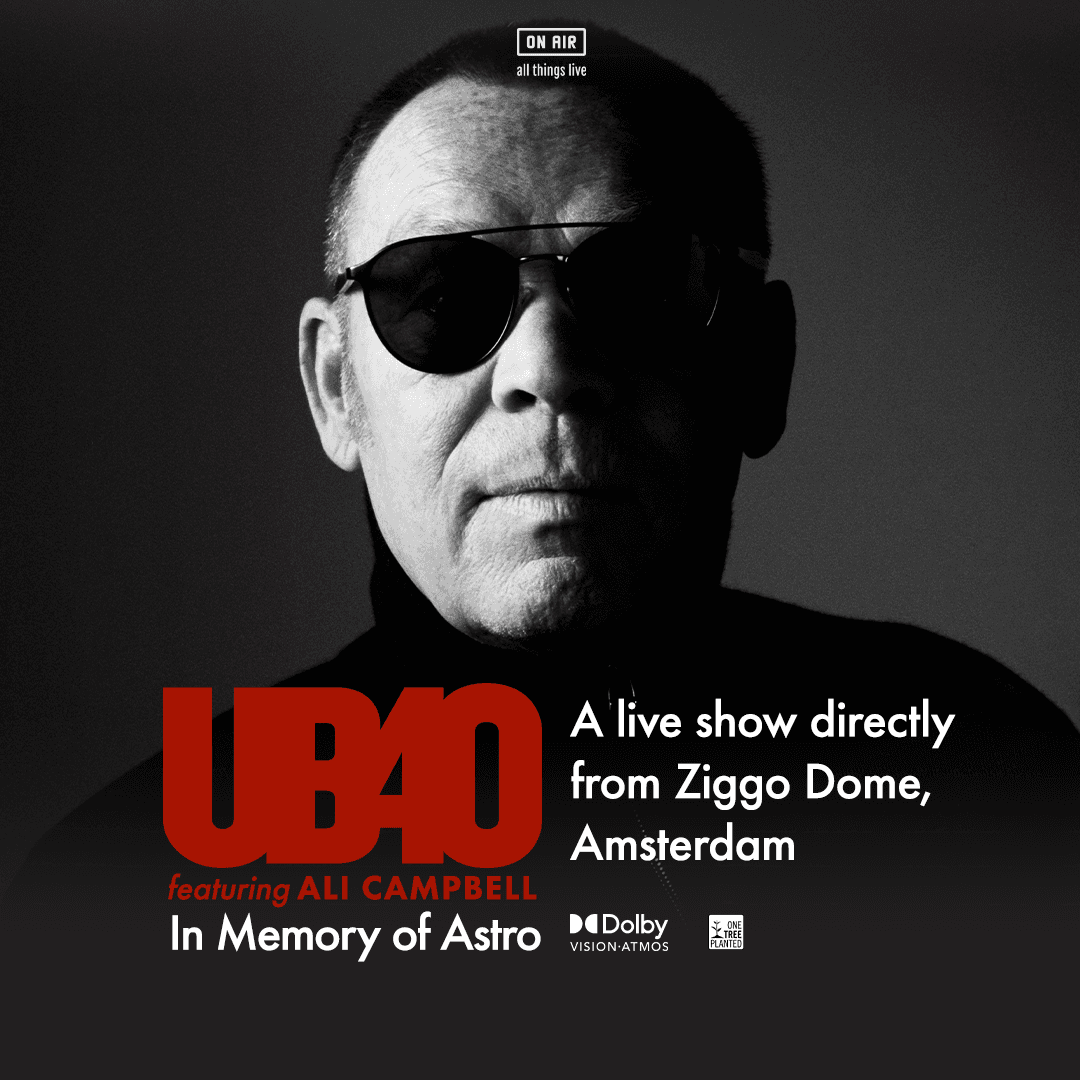 UB40 live concert in memory of Astro