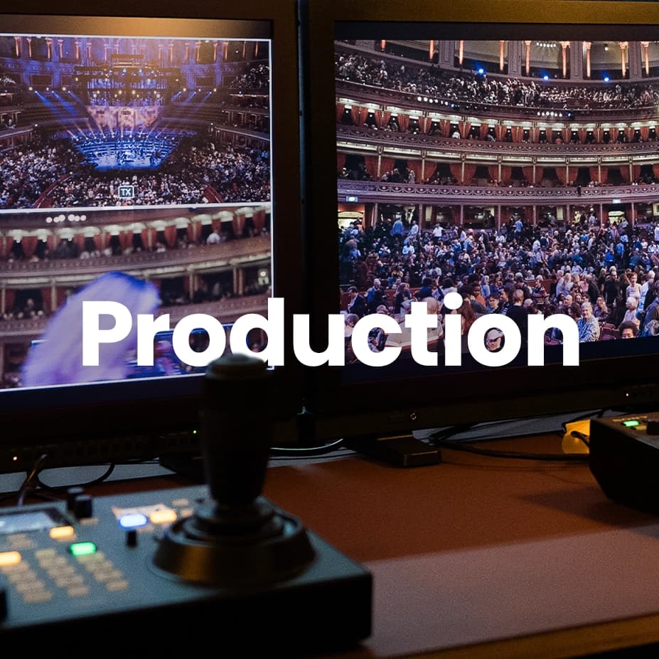 Live concert production services